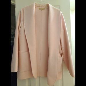 Michael Kors Wool Blend Coat, Size 2 (Baby Pink)